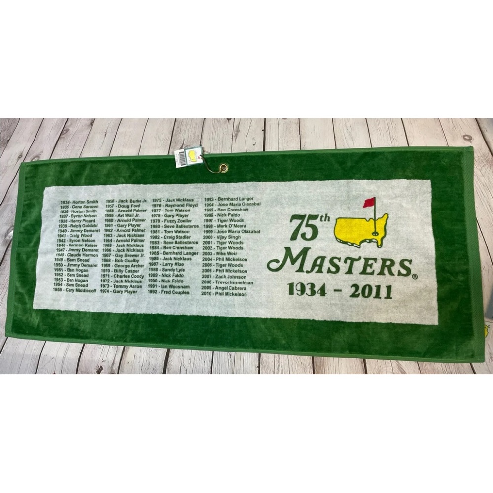 Golf Augusta Masters beach towel